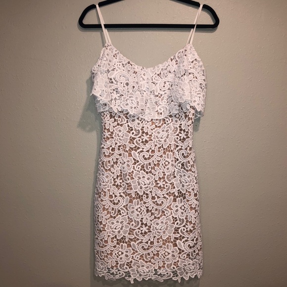 Guess Dresses & Skirts - Lace white dress